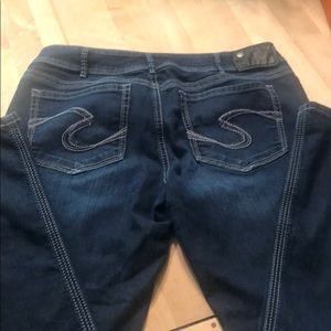 Silver jeans. Excellent condition.